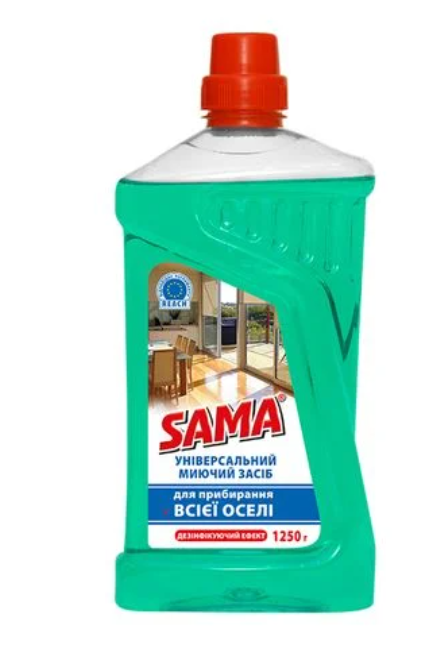 Засіб для миття підлоги Sama для будинку 1250 г